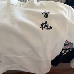 Japanese Plum Blossom Print Hoodie sweatshirt Tee – Cozy Streetwear with Free Worldwide Shipping