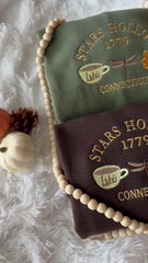 Fall Embroidered Sweatshirt, Sweatshirt Stars Hollow