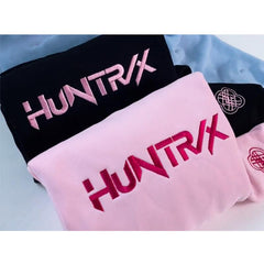 Kpop Hunters Embroidered Sweatshirt T-Shirt, Huntrix Kpop Shirt, Rumi Mira Zoey Pullover, Gift For Woman, Jinu Shirt, anime k-pop hunter fan gift