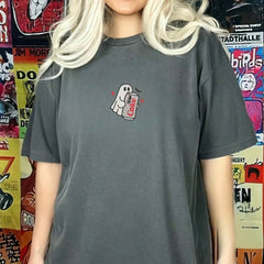 Embroidered Spooky Drink T-Shirt/Sweatshirt/Hoodie