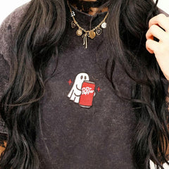 Embroidered Spooky Drink T-Shirt/Sweatshirt/Hoodie