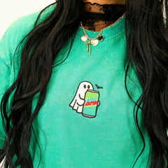 Embroidered Spooky Drink T-Shirt/Sweatshirt/Hoodie
