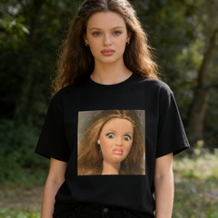 Funny Face Clothing Short-Sleeve Sweatshirts Hoodies Breathable and Soft Valentine's Day Gifts