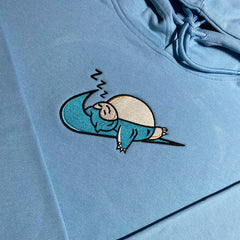 LIMITED Pokémon Snorlax EMBROIDERED ANIME HOODIE