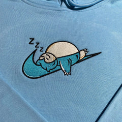 LIMITED Pokémon Snorlax EMBROIDERED ANIME HOODIE