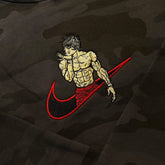 LIMITED The Grappler EMBROIDERED ANIME HOODIE