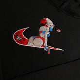LIMITED Harley Quinn Gyat EMBROIDERED GYM HOODIE
