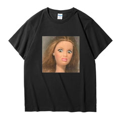 Funny Face Clothing Short-Sleeve Sweatshirts Hoodies Breathable and Soft Valentine's Day Gifts