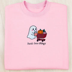 'Autumn Errands Ghoul' Crewneck Sweatshirt