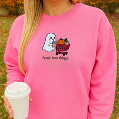 'Autumn Errands Ghoul' Crewneck Sweatshirt