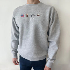 Embroidered Country Hoodie