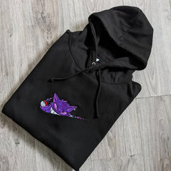 LIMITED Gengar Ghost Type EMBROIDERED ANIME HOODIE