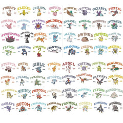 Anime Embroidered Sweatshirt, Custom Anime Poke Embroidered Sweatshirt, Anime Sweatshirt, Best Gift, Anime Poke, Anime Gift For Him