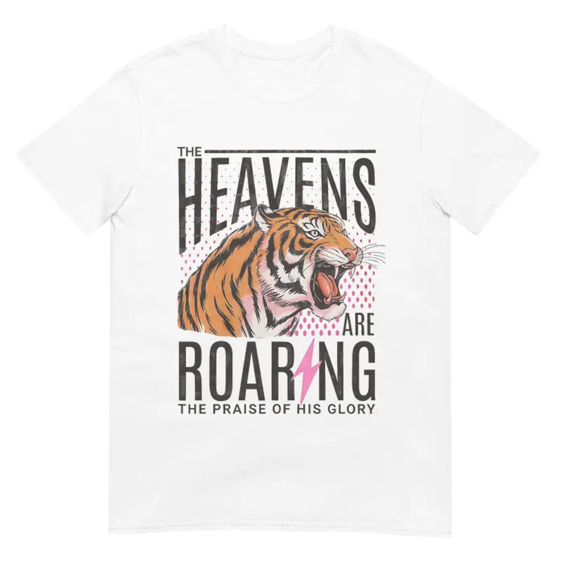 Roaring Heavens Christian Pullover | Faith-Based Tiger Tee hoodie sweatshirt