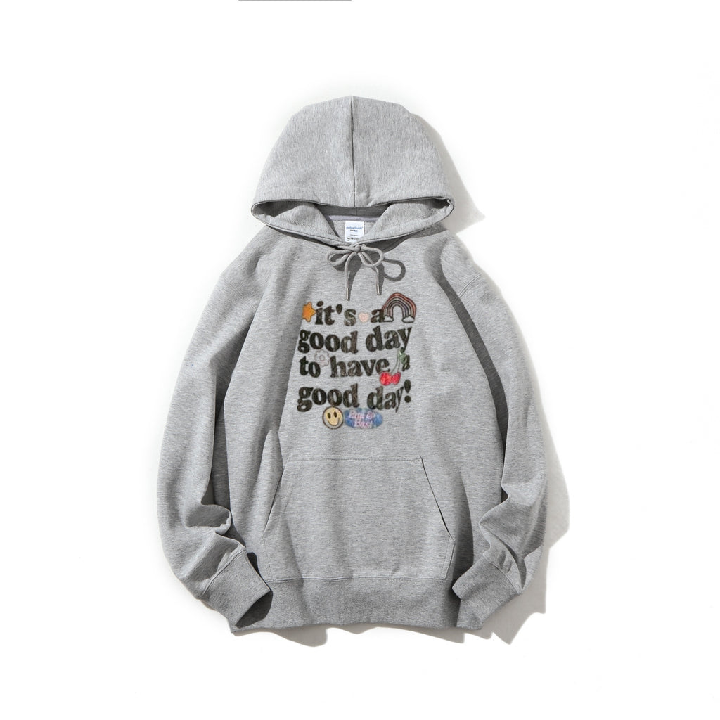 Today is a great day Hooded sweatshirt Short-sleeve sweatshirt Holiday gift