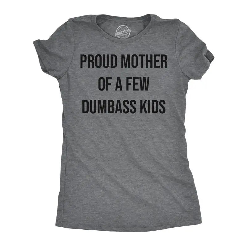 Mother's Day Gift Short-Sleeve Hoodie Sweatshirt with Humorous Parent-Child Theme