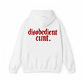 Disobedient Cunt Edgy Hoodie sweatshirt Tee Bold Statement Streetwear 7-Day Free Returns & Global Shipping