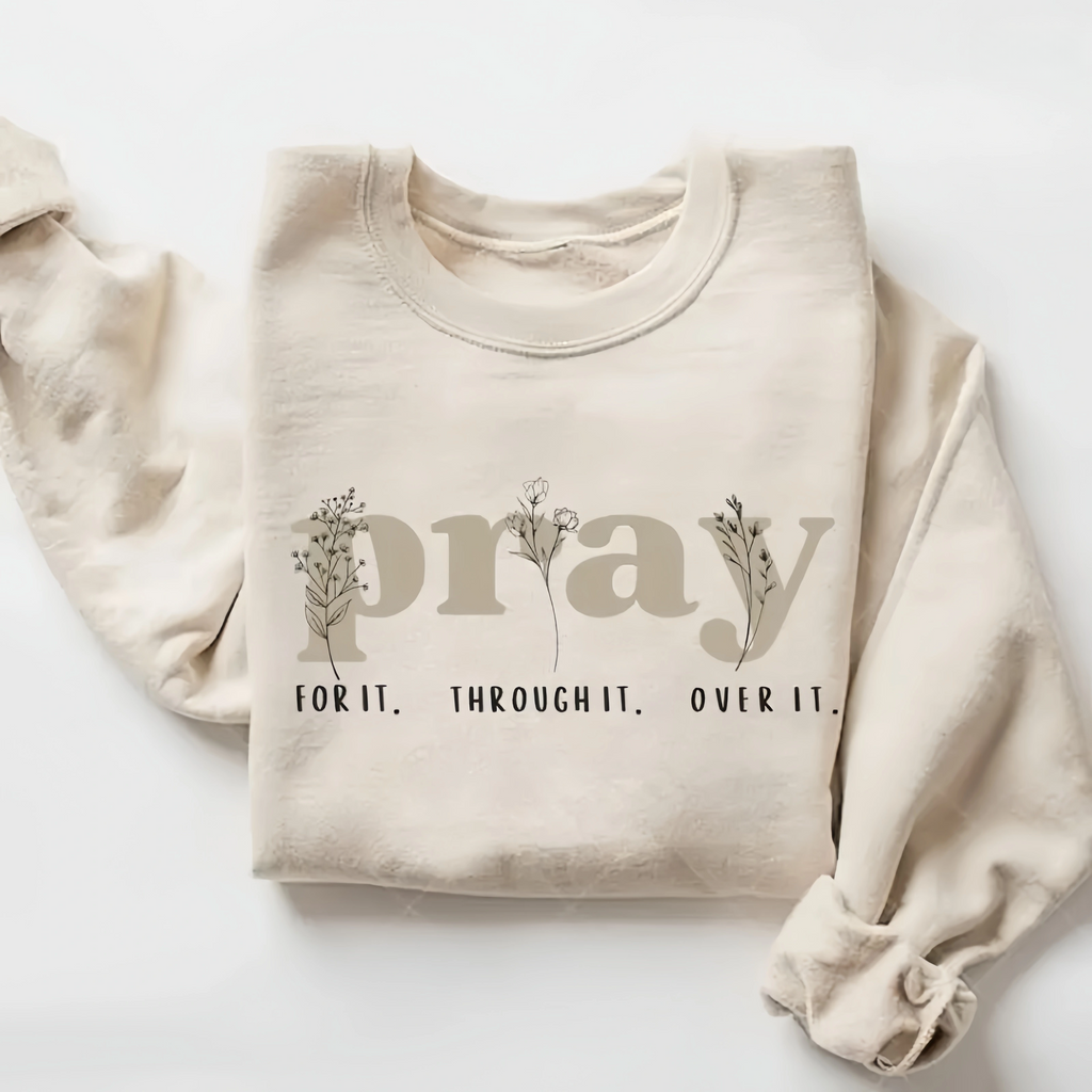 Faith Prayer Short-Sleeve Sweatshirt Hoodie Gift