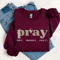 Faith Prayer Short-Sleeve Sweatshirt Hoodie Gift
