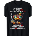 Funny “In my heart, I'm still 24” Duck Sarcastic Sweatshirt / Hoodie - Retro Adult Humor T-Shirt
