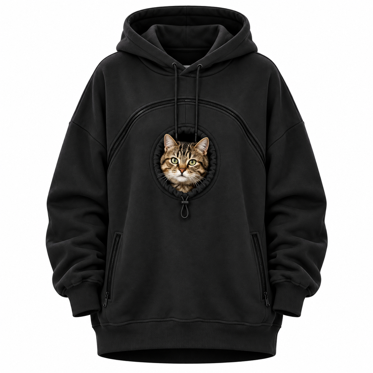 Pet Carrier Hoodie for Women — Professional Clothing Dog Clothes