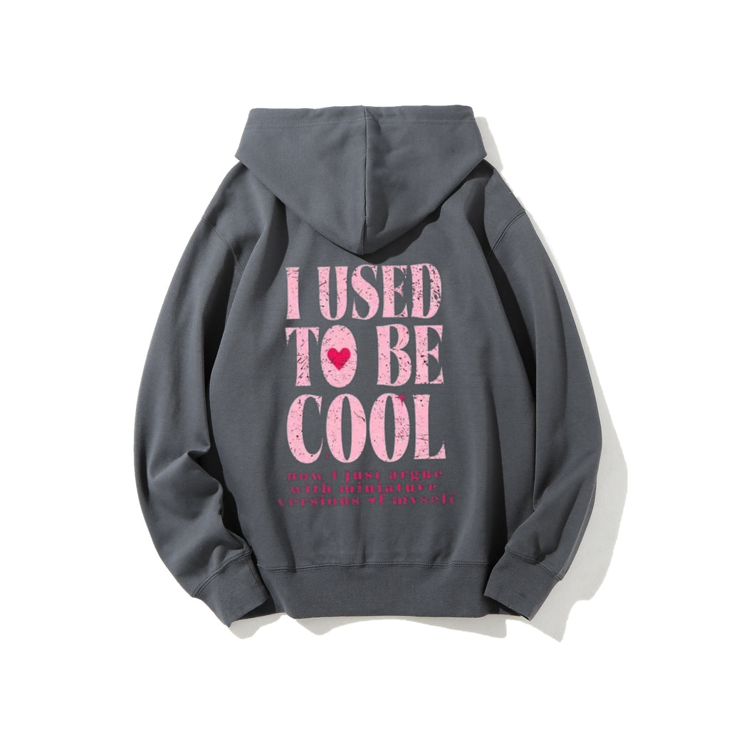 Mother's Day Humorous Self-Deprecating Short-Sleeve Hoodie Sweatshirt Holiday Gift