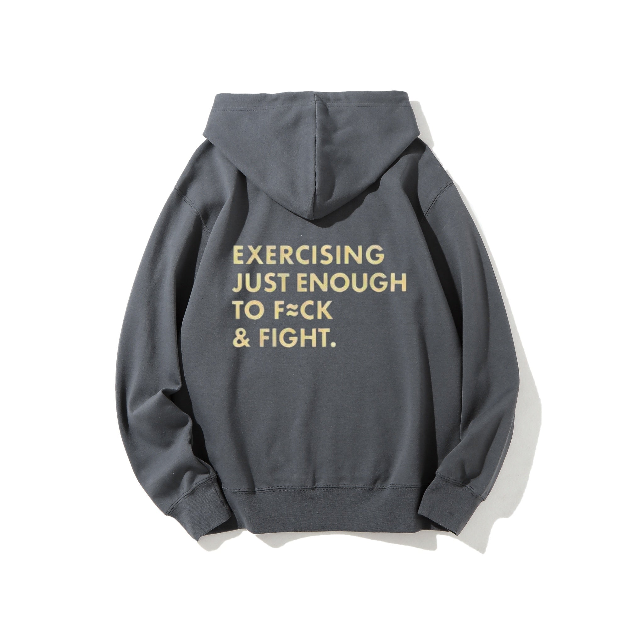 xercising Just Enough Funny Gym Hoodie tee sweatshirt