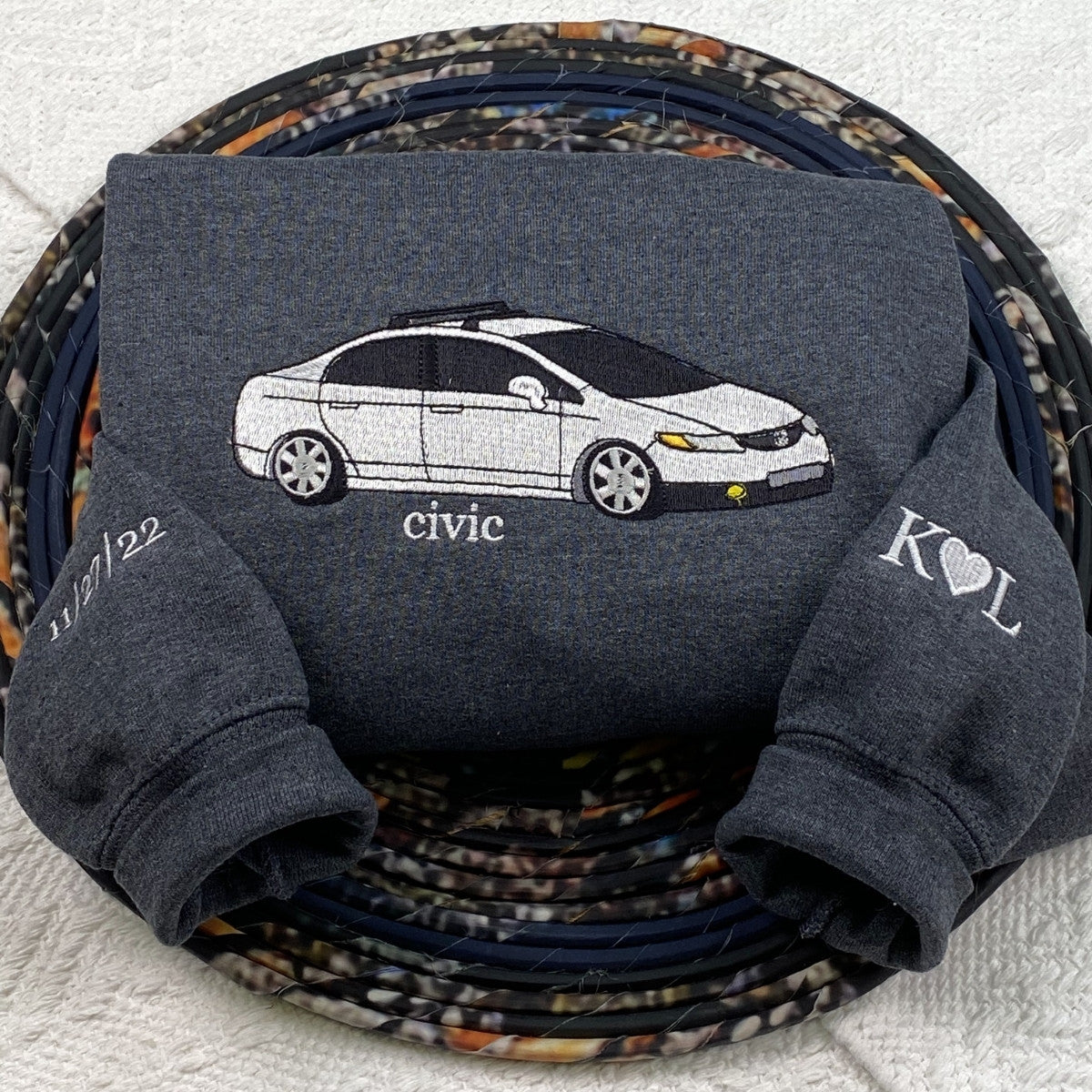Custom Car from Photo, Embroidered  T-shirts,Sweatshirt, Hoodie, Car Guy Gifts