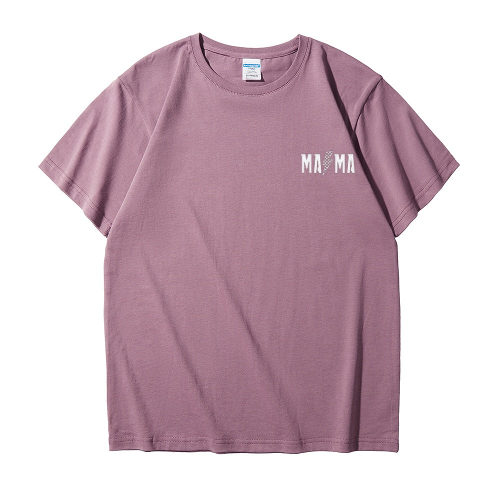 Rock Mom Theme Short-Sleeve Hoodie Sweatshirt Mother's Day Gift