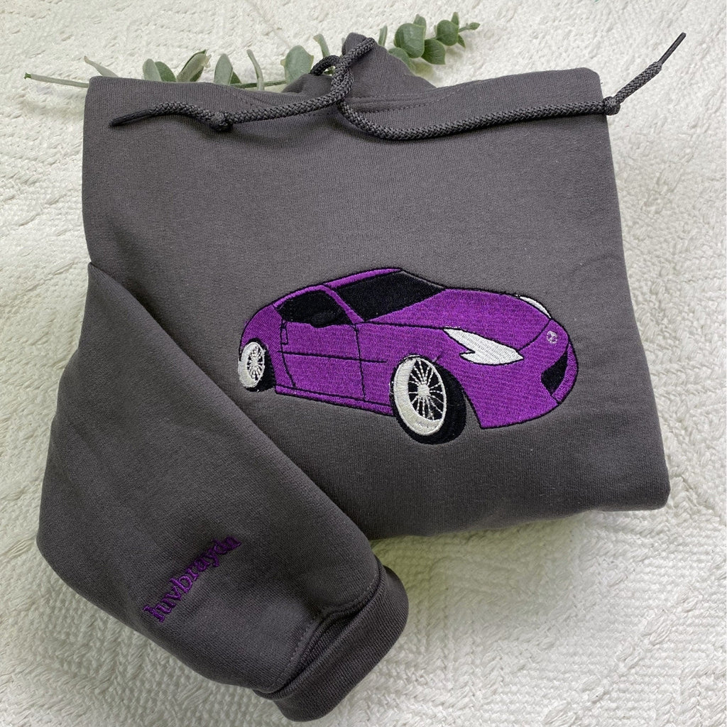 Custom Car from Photo, Embroidered  T-shirts,Sweatshirt, Hoodie, Car Guy Gifts