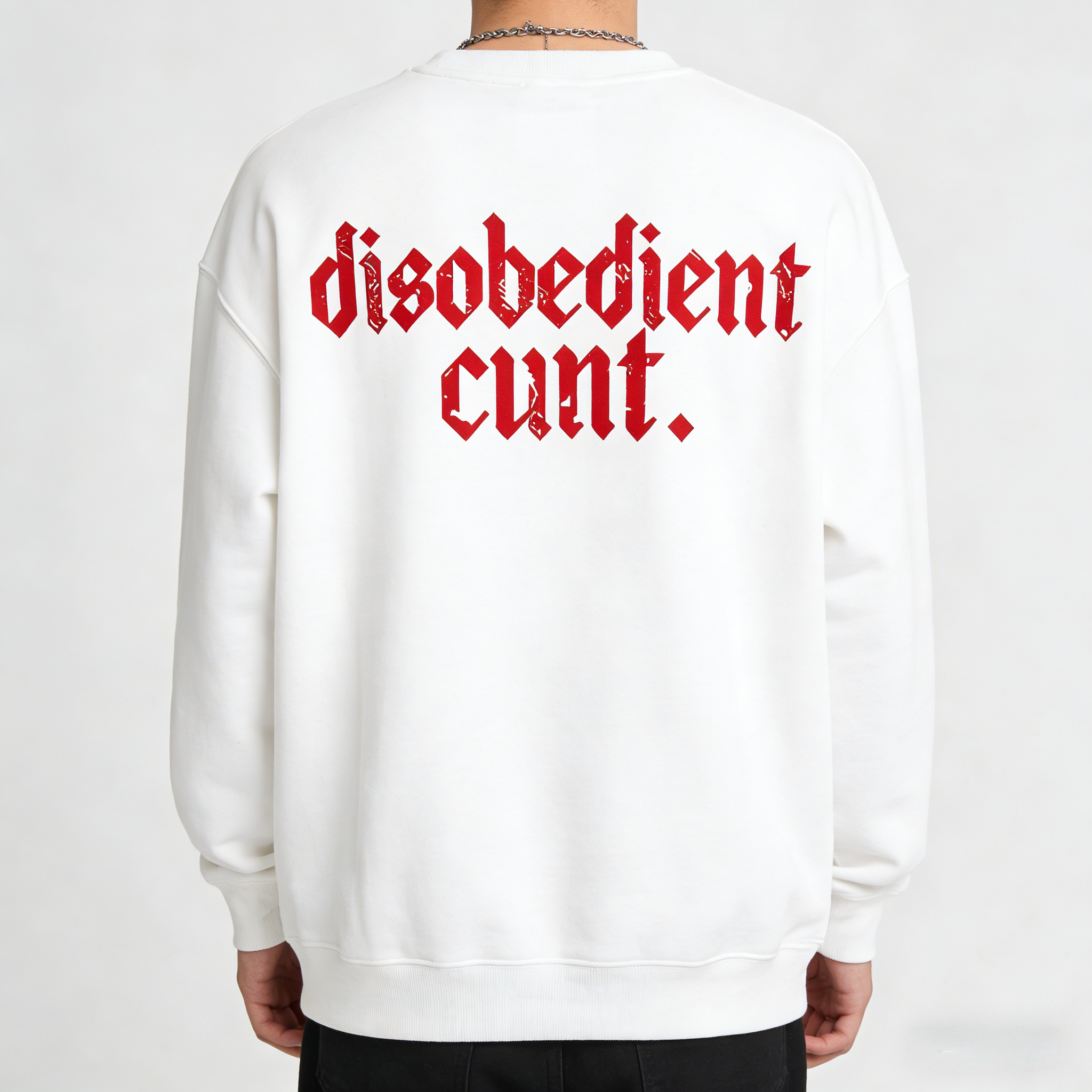 Disobedient Cunt Edgy Hoodie sweatshirt Tee Bold Statement Streetwear 7-Day Free Returns & Global Shipping