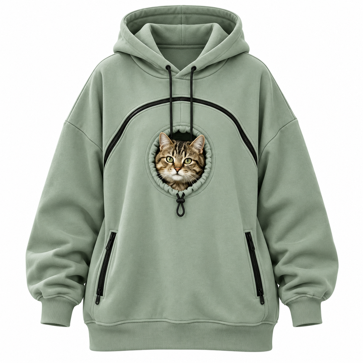 Pet Carrier Hoodie for Women — Professional Clothing Dog Clothes