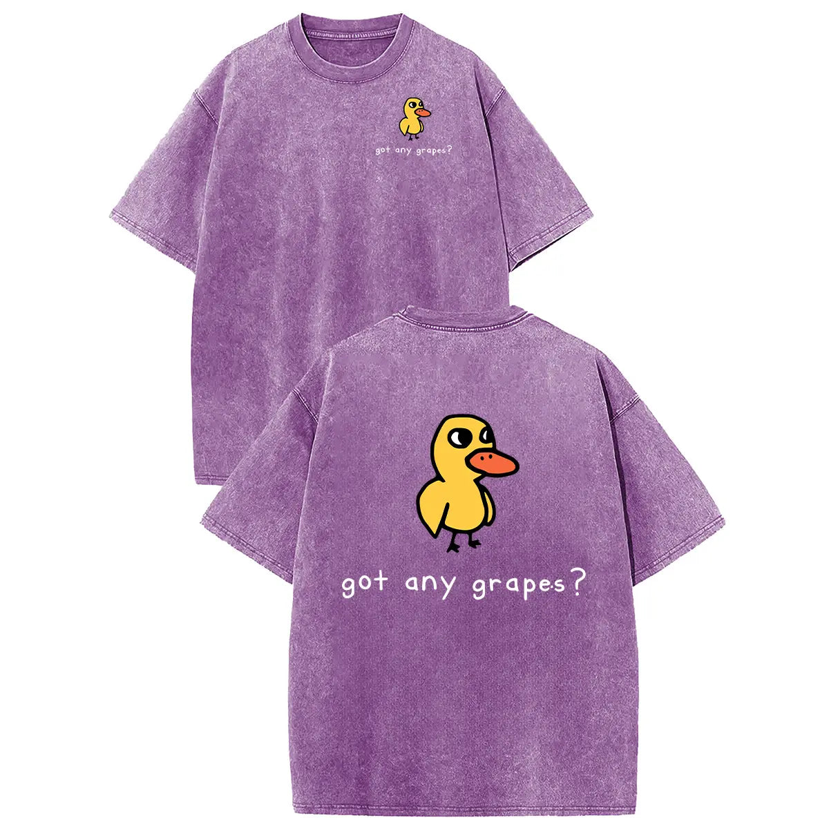 Got Any Grapes Meme Vintage Wash Tee