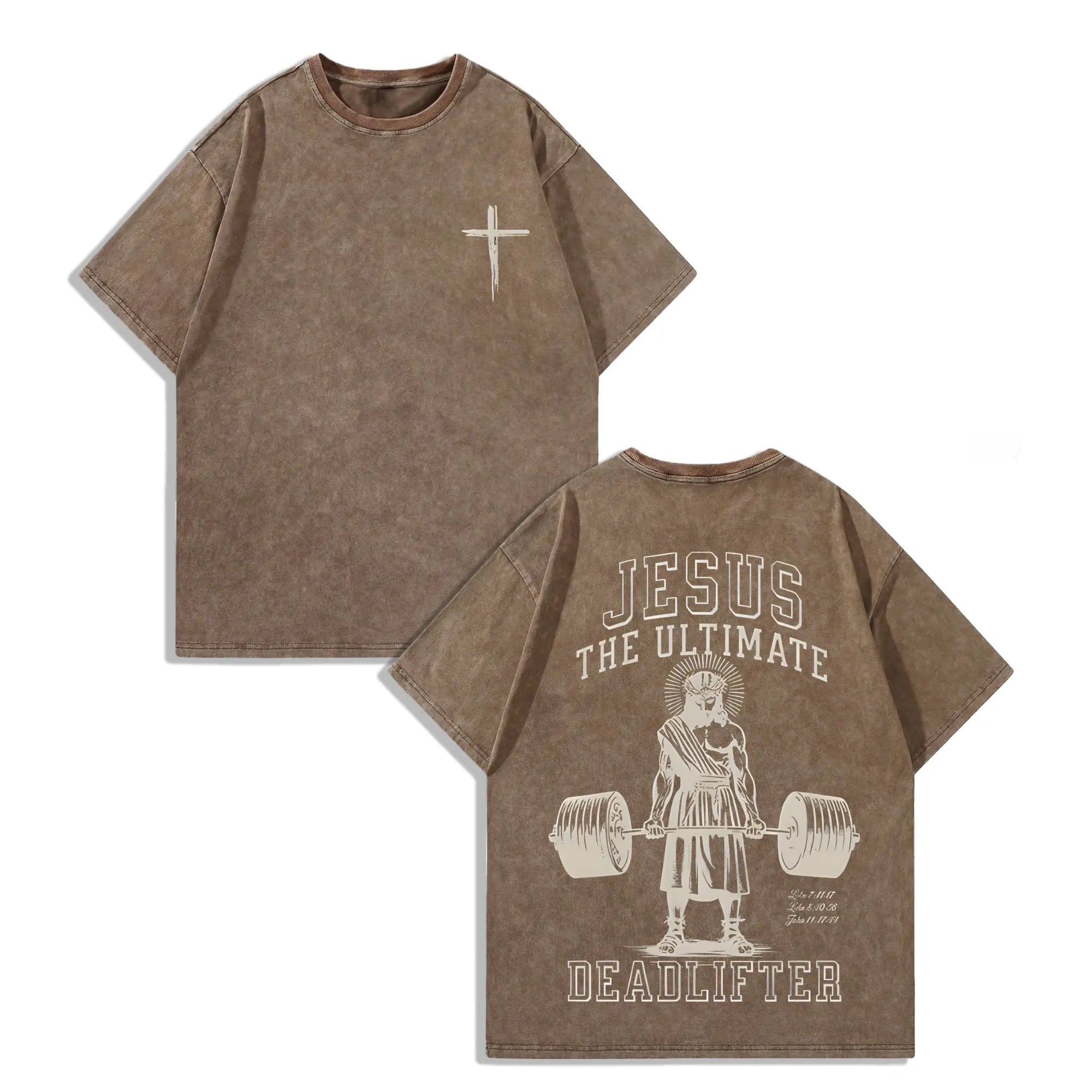 Jesus The Ultimate Deadlifter Vintage