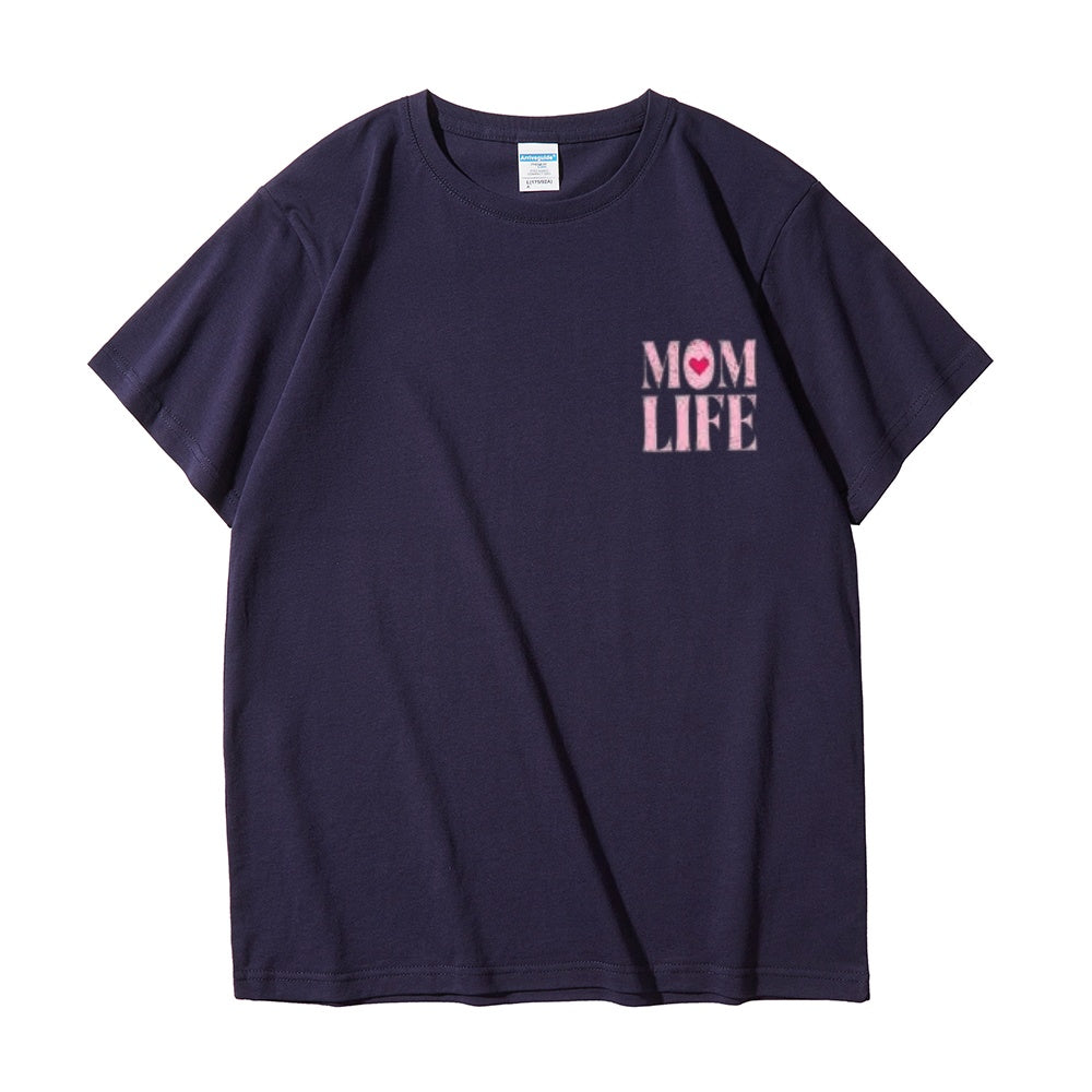 Mother's Day Humorous Self-Deprecating Short-Sleeve Hoodie Sweatshirt Holiday Gift