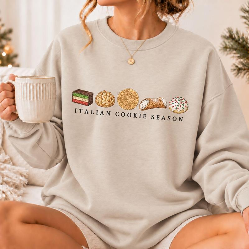 🍪 Italian Cookie Season Christmas Sweatshirt 🎄