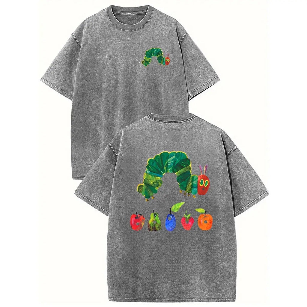 Retro Washed Hungry Caterpillar Graphic Tee - Limited Drop