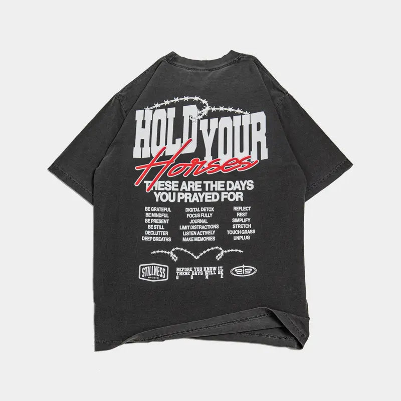 Limited Edition Hold Your Horses Tee — Drop