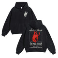 Let ‘er Buck Pendleton Whisky Western Hoodie tee, Vintage Cowboy Bucking Horse Graphic Navy Unisex Hooded Sweatshirt