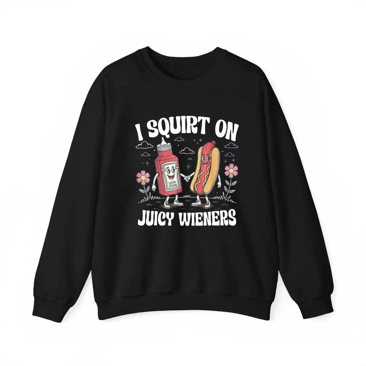 Funny Retro Hot Dog Pun Graphic Tee Sweatshirt Hoodie