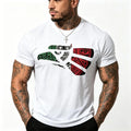 Bold Tribal Eagle Graphic White Tee | Stand Out Everywhere