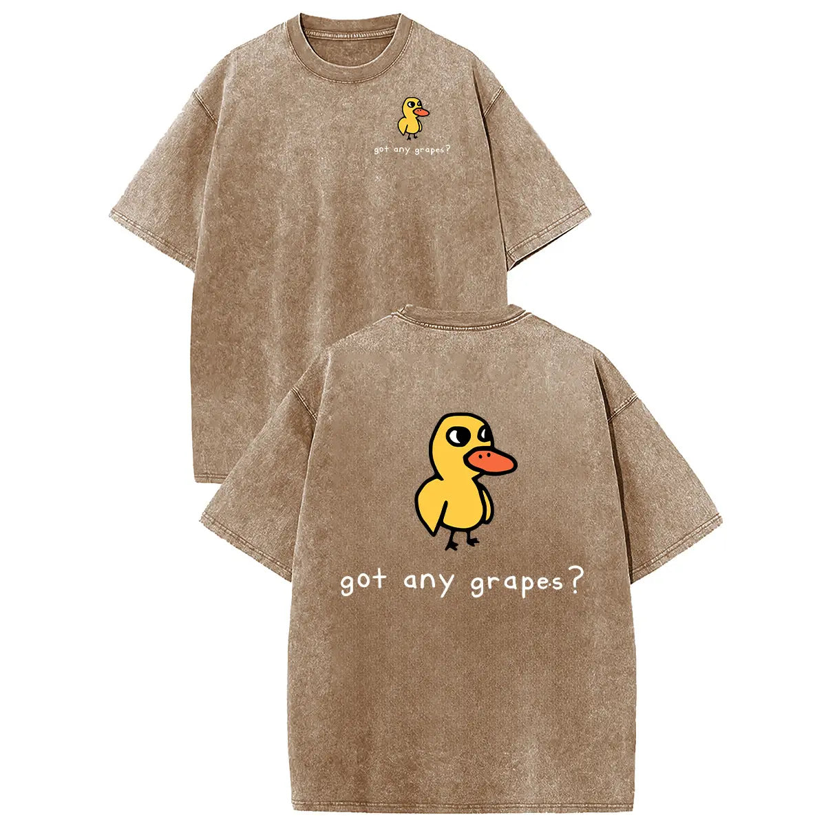 Got Any Grapes Meme Vintage Wash Tee