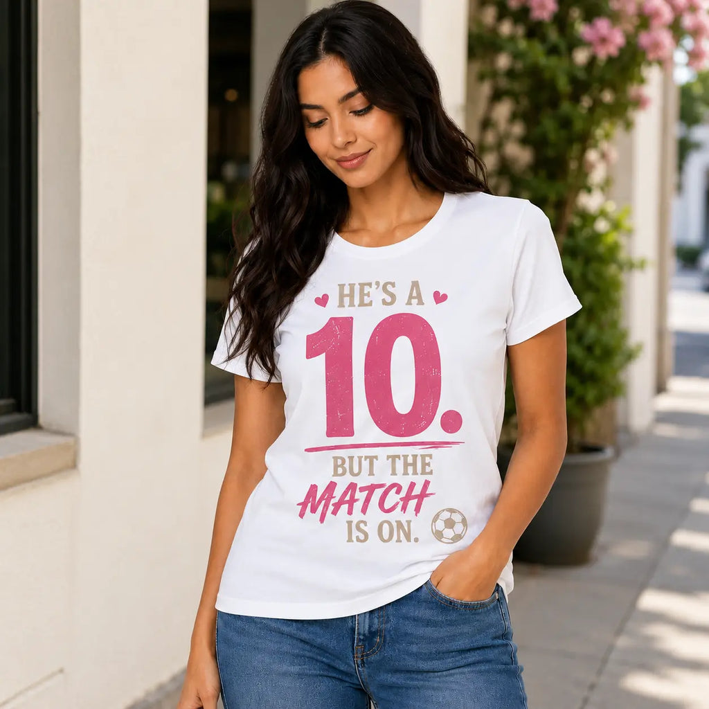 Funny Football Couple T-Shirt | Trendy Matching Outfits