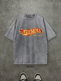 Vintage God Heals Psalm 103:2-5 Christian Graphic T-Shirt, Oversized Washed Cotton Streetwear Tee