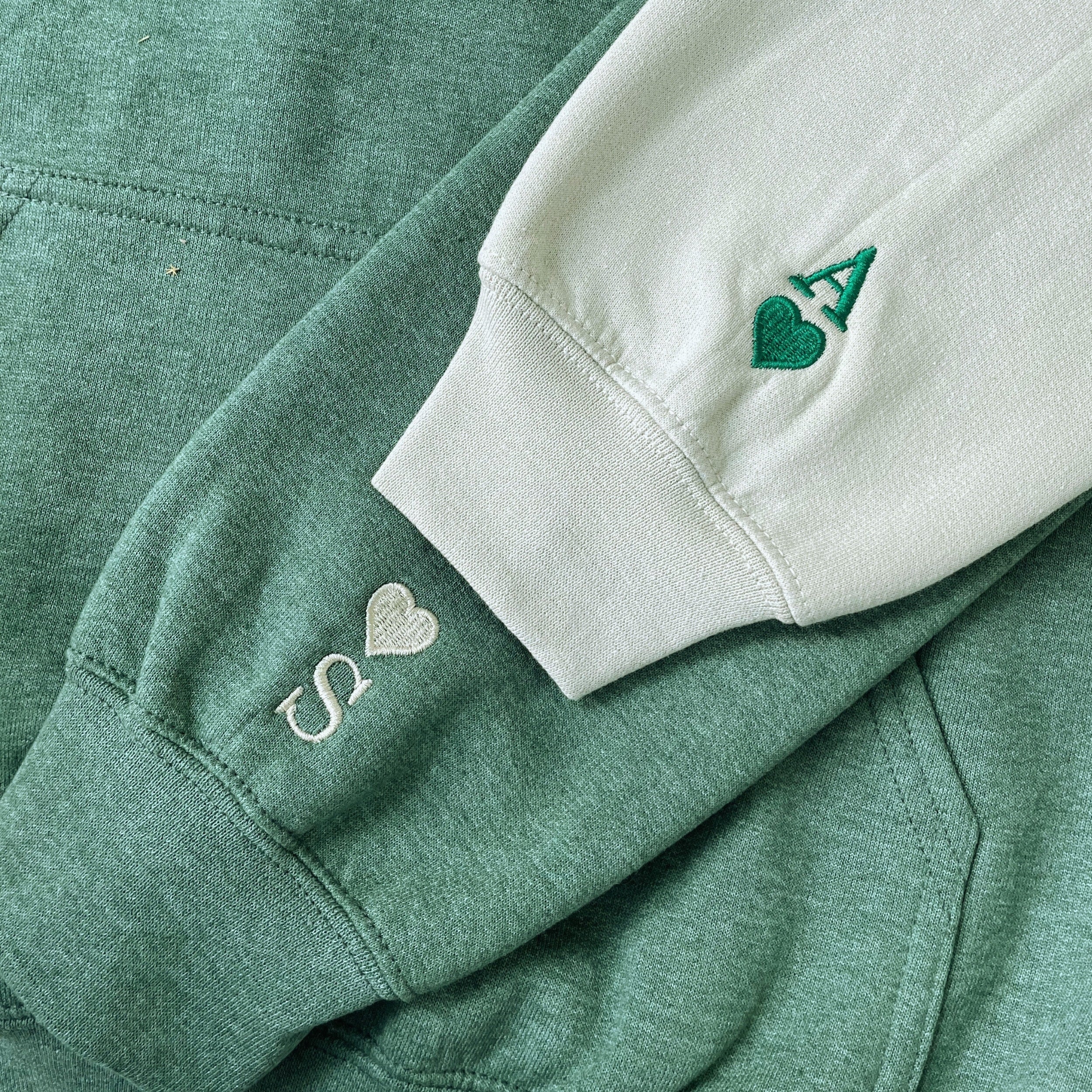 Husband and Wife Sweatshirts or Hoodies, Personalized Embroidered Gift Ideas For Married Couples