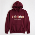 Tis The Season Vintage Christmas Stamp Shirt | Retro Snowman Gingerbread Cabin Graphic Tee, Crewneck & Hoodie