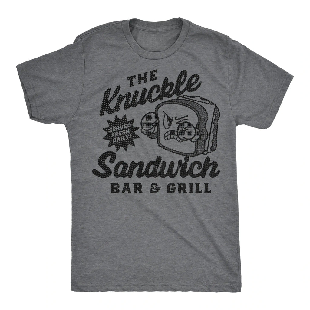 This Sandwich Hits Harder Than Your Morning Coffee | Retro Cartoon Tee