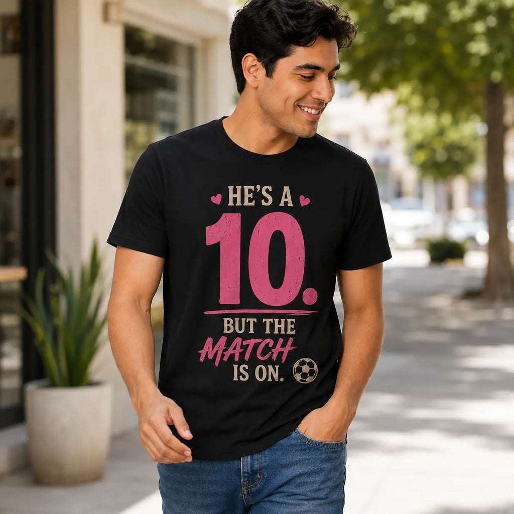 Funny Football Couple T-Shirt | Trendy Matching Outfits