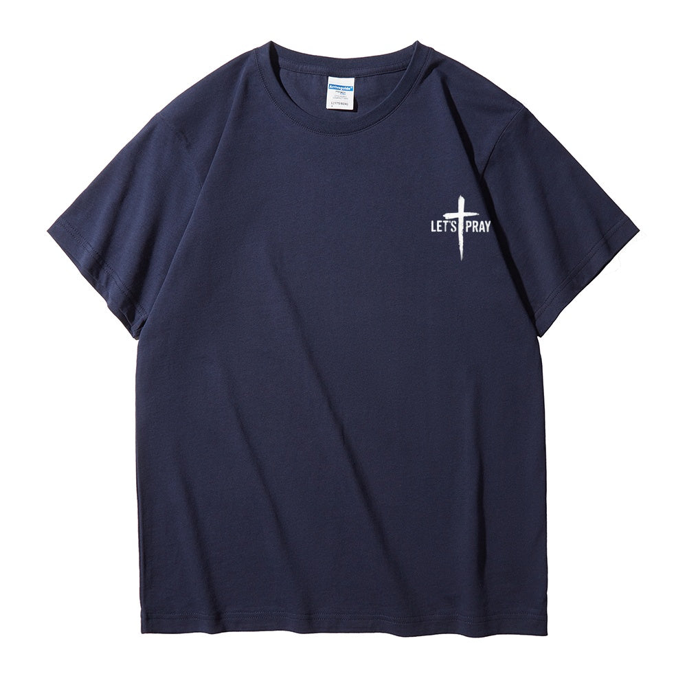 Let's Pray | Faith-Based Graphic Hoodie sweatshirt tee