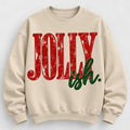🎅 Jolly-ish Vintage Christmas Sweatshirt Hoodie Tee🎄